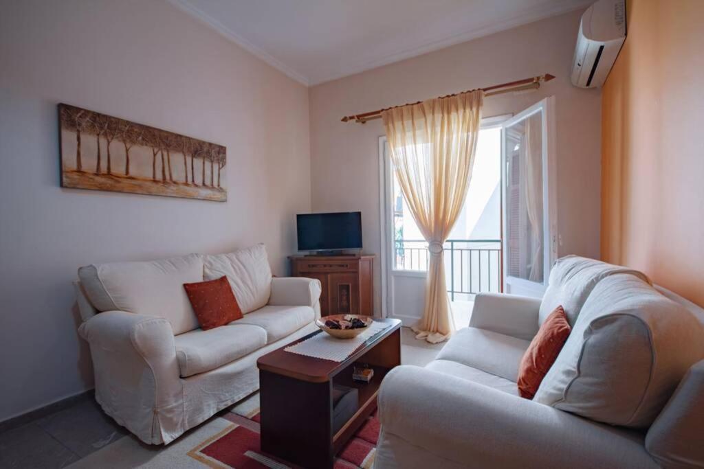 Anthia Sunny Apartment In Kanoni Buitenkant foto